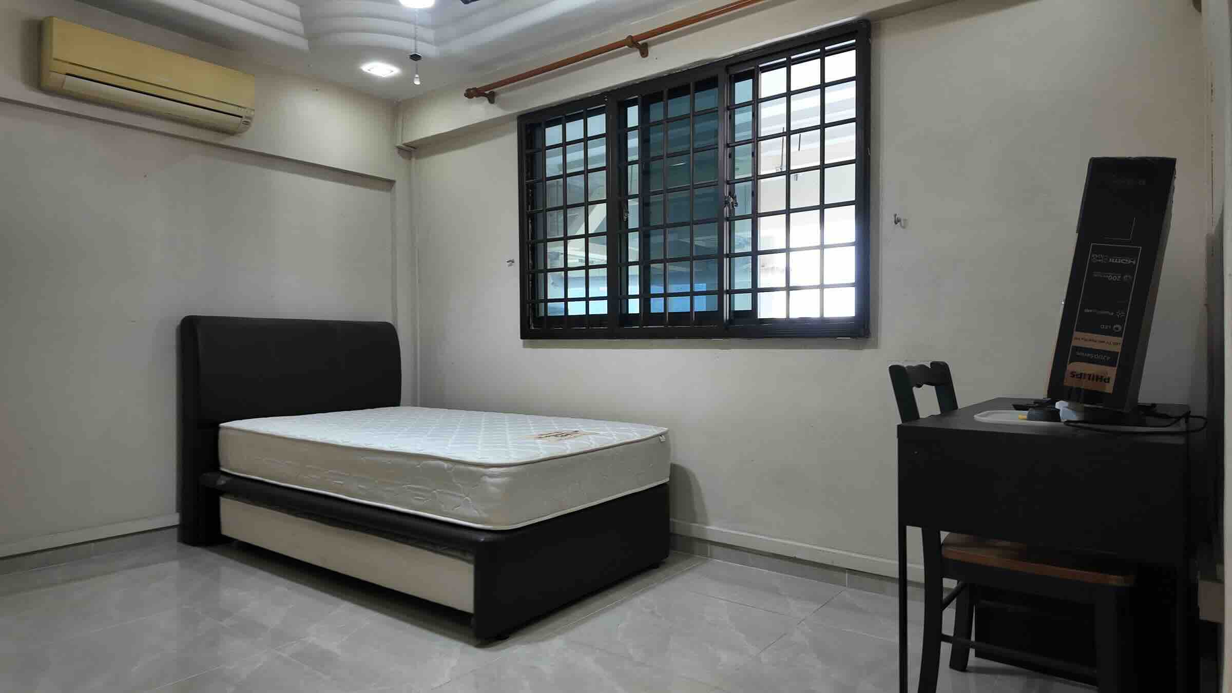 The same property before staging